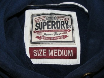 SUPERDRY dresowa bluza z kapturem LOGO R M