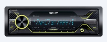 SONY DSX-A416BT ИЗМЕНЕНИЕ ЦВЕТА РАДИО BLUETOOTH
