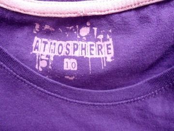 ATMOSPHERE świąteczny t-shirt M - 10 MIKOŁAJ