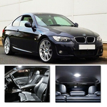 BMW 3 E90 SEDAN ŽÁROVKY OSVĚTLENÍ INTERIÉR LED