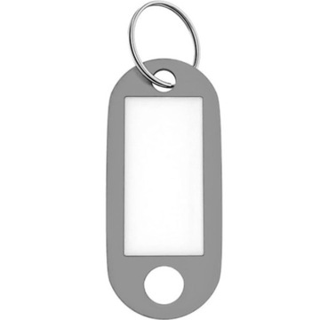 Брелок-кулон бейдж для ключей STRONG микс цветов 10 шт.