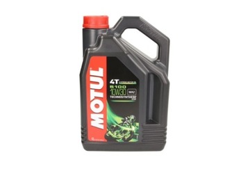 Olej silnikowy półsyntetyczny Motul 5100 4T 4 l 10W-30