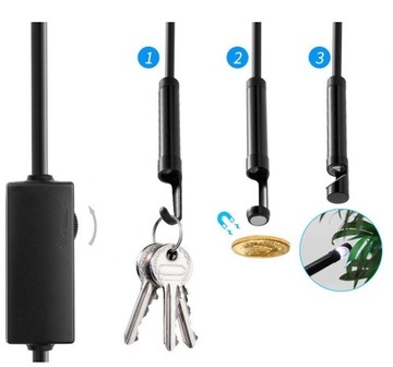 ЭНДОСКОПНАЯ КАМЕРА ДЛЯ ОСМОТРА ANDROID USB 1M 5,5 мм