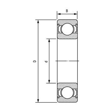 ПОДШИПНИК SKF 6204-2Z