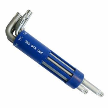 KLUCZ TORX WYDŁ. Z OTWOREM W TUBIE 10-50 8 SZT.