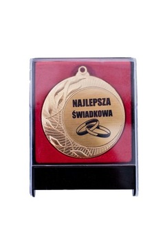 MEDAL MEDALE DLA ŚWIADKÓW ŚLUB WESELE PREZENT