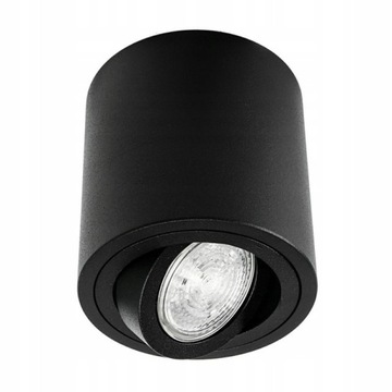 ПОТОЛОЧНЫЙ СВЕТИЛЬНИК СВЕТОДИОДНЫЙ ТОЧЕЧНО-ГАЛОГЕННЫЙ GU10, ЧЕРНЫЙ