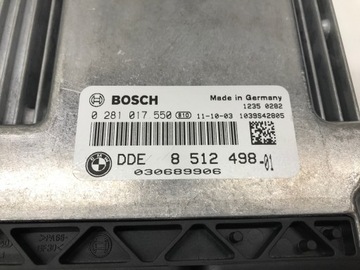 BMW E84 E90 E87 JEDNOTKA MOTORU 0281017550