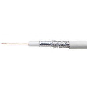 Kabel koncentryczny satelitarny 75ohm Antenowy rg6 25m