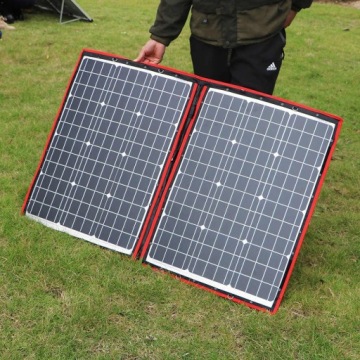 Солнечное зарядное устройство 12 В, солнечная панель, 110 Вт, сумка