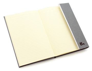 Блокнот А5 в линейку с магнитом + ГРАВИРОВАННЫЙ ЛОГОТИП КОМПАНИИ