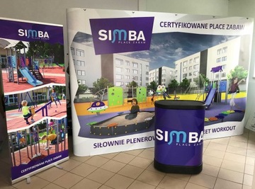 ПРЯМАЯ РЕКЛАМНАЯ СТЕНА 3x3 POPUP + ПРОЕКТ 72H