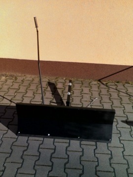 Снегоочиститель с ручкой для снегоочистителя