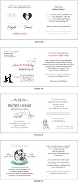 Zaproszenia na ślub cywilny wesele boho W 2 DNI!