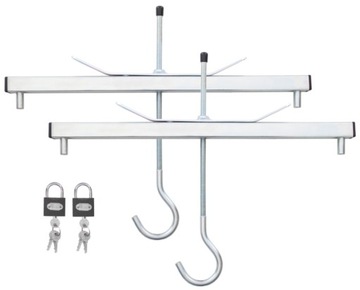 UCHWYT MOCOWANIE DRABINY PRZEWOZU BAGAŻNIK 2SZT