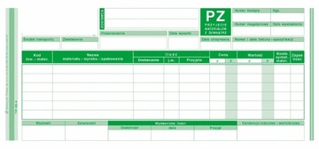 352-8 PZ Przyjęcie Materiałów Z Zewnątrz 1/3 A4