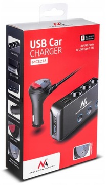 РАЗЪЕМ ПРИкуривателя 3 РАЗЪЕМА 4x USB