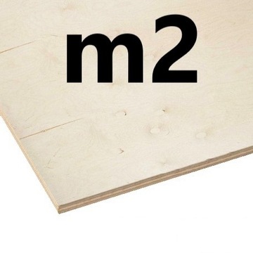 PŁYTA SKLEJKA 3mm CIĘTA NA WYMIAR m2 LIŚCIAST.SUCH