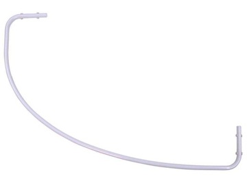 DRĄŻEK ZASŁONY PRYSZNICOWEJ ASYMETRYCZNY 80 X 140