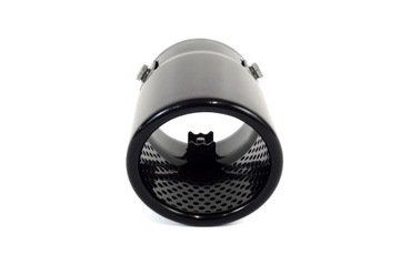 НАКОНЕЧНИК ГЛУШИТЕЛЯ КРЫШКА ВЫХЛОПНОЙ КОЖИ ЧЕРНЫЙ 71017