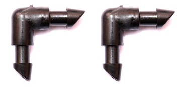 KOLANKO UNIWERSALNE ŁĄCZNIK WĘŻY SPRYSKIWACZY 4 MM