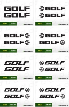 2 наклейки VW GOLF PASSAT VR6 R32 Наклейка GTI