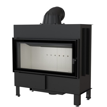 KOMINEK WKŁAD KOMINKOWY POWIETRZNY kratki LUCY 16 kW - EKOPROJEKT + GRATIS