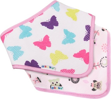 НАГЛУЖИТЕЛЬ-ШАРФ AKUKU НА ЗАВИСКЕ, 2 ШТ. УЗОРЫ