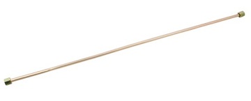 Rurka do kompresora długość 50 cm średnica 6mm dwa śrubunki gwintu 9 mm