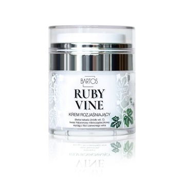Ruby Vine, осветляющий крем, Bartos Cosmetics