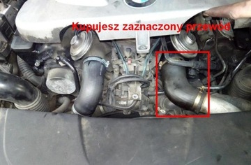 BMW 7 E65 740D PŘÍVOD TRUBKA WAZ TURBO 1161-7789829