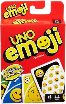 GRA KARTY UNO EMOJI EMOTKI /MATTEL/ DYC15
