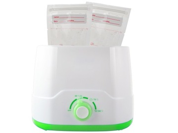 НАГРЕВАТЕЛЬ НА 2 БУТЫЛКИ, ДВОЙНОЙ СТЕРИЛИЗАТОР ПОДДЕРЖИВАЕТ ПОСТОЯННУЮ ТЕМПЕРАТУРУ