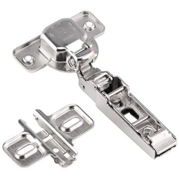 СТАНДАРТНАЯ ПЕТЛЯ 100° 71M2550 ДВЕРЬ С ПЕРЕХОДОМ + НАПРАВЛЯЮЩАЯ 173L6100