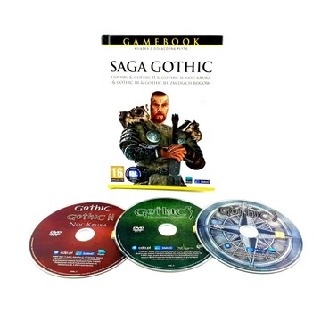 SAGA GOTHIC 1 2 3 I II III PC POLSKIE WERSJE PL