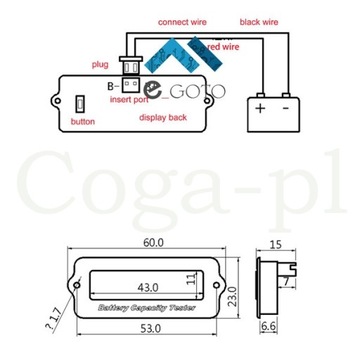 Индикатор заряда аккумулятора BL 2–48 В
