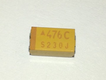 Конденсатор TAJC476K016R Тантал 47u 16В 10% C AVX
