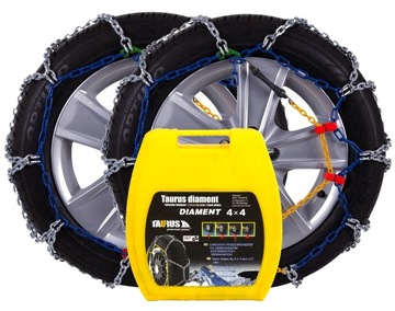 Łańcuchy śniegowe zimowe BUS SUV 4x4 Dostawcze na koła 225/75R17,5