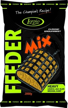ZANĘTA FEEDER MIX HEAVY 2kg LORPIO SKUTECZNA