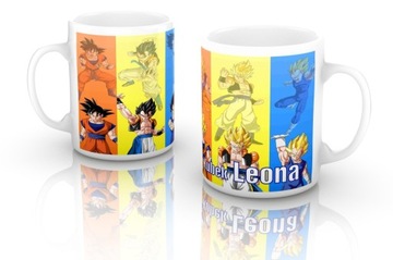 DRAGON BALL KUBEK + IMIĘ