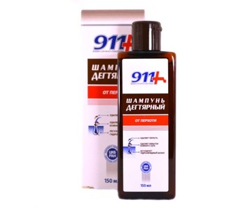 911 Szampon Dziegciowy Przeciwłupieżowy 150 ml