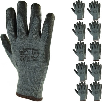 10 par RĘKAWICE RĘKAWICZKI robocze roz 10 GLOVES
