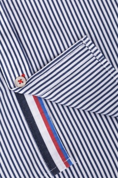 TOMMY HILFIGER KOSZULA FRANCKY PASKI SLIM FIT XL