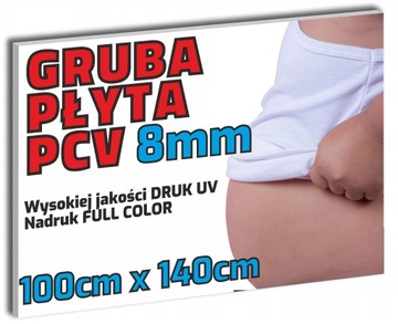 TABLICA REKLAMOWA Płyta PCV 8mm SZYLD 100x140 cm