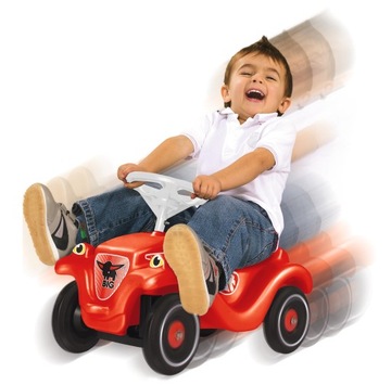RIDE ON PUSH BABY CAR СИГНАЛ BOBBY CAR CLASSIC RED BIG