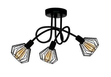 LAMPA SUFITOWA ,ŻYRANDOL DIAMENT LOFT 001-22K