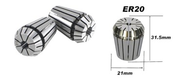 COLLET BULLET ER20 Fi 13,0 мм фрезерный станок с ЧПУ