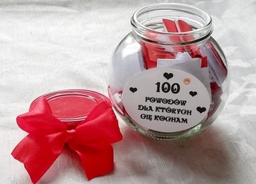 100 причин, почему я люблю тебя в подарок