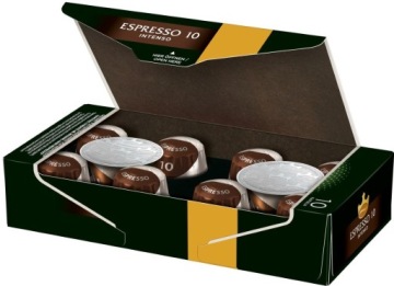 Капсулы Nespresso Jacobs Espresso Intenso 10 шт.