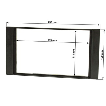 РАМКА РАДИО 2 DIN FORD C-MAX FIESTA FOCUS 61830